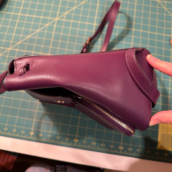 kate spade Darcy Flap Backpack Purse - purple/eggplant - Picture 15 of 15